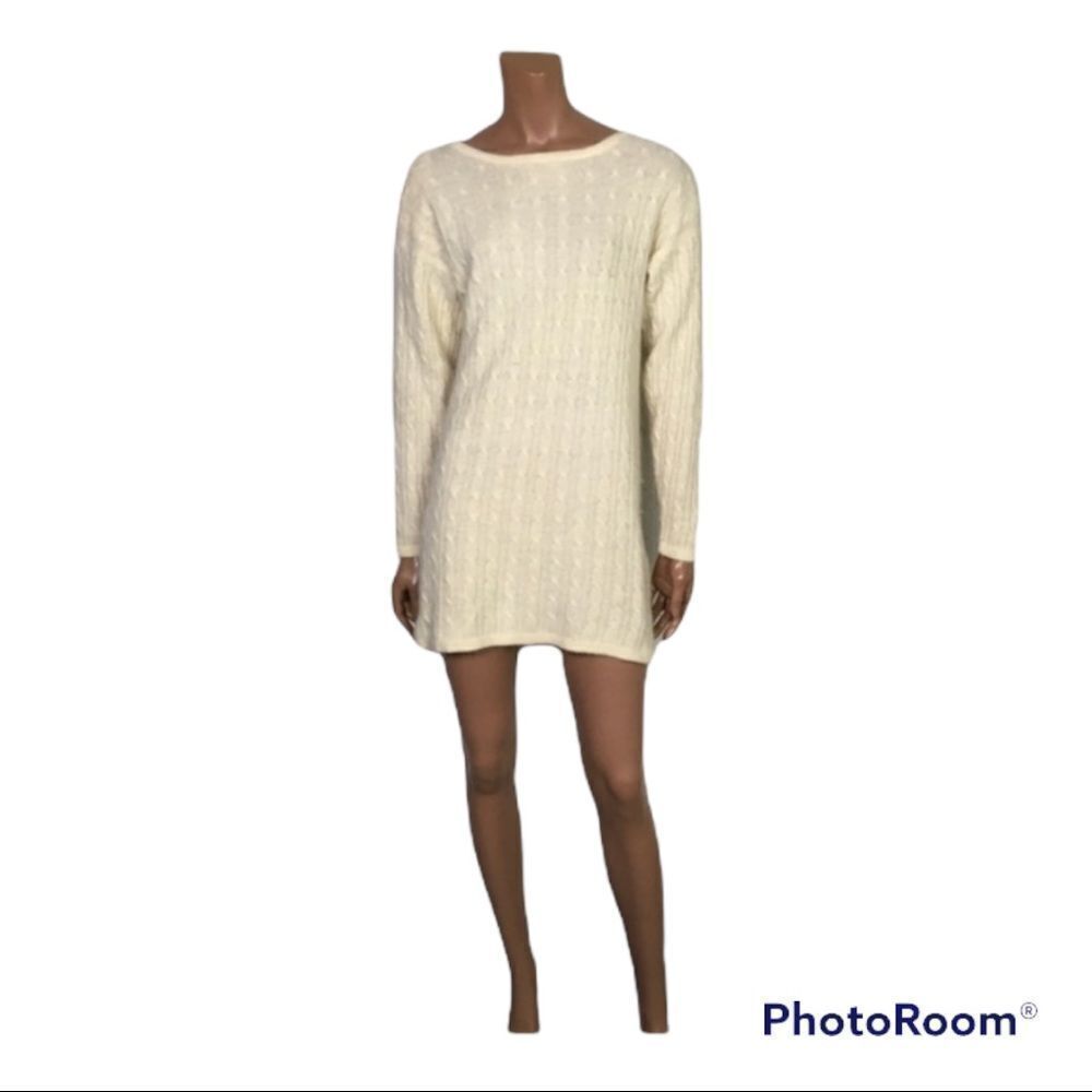 Express Tricot Wool Angora Blend Knit Sweater XS